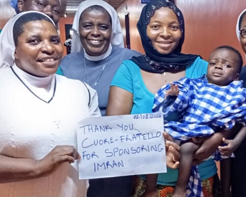 Una nuova vita salvata in Camerun grazie ai custodi del cuore