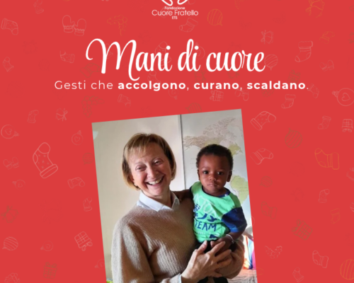 Torna la campagna di Natale “Mani di Cuore”